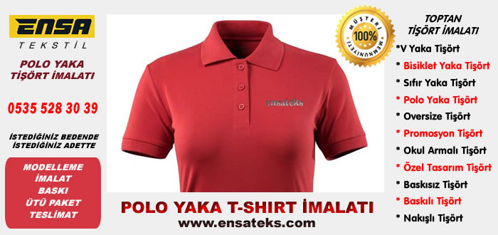 Polo Yaka Tişört İmalatı